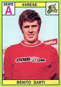 Sticker Benito Sarti - Calciatori 1968-1969 n. 270 - Panini