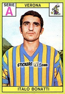 Sticker Italo Bonatti - Calciatori 1968-1969 n. 284 - Panini
