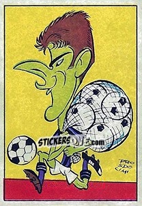 Sticker Domenghini - Calciatori 1968-1969 - Panini