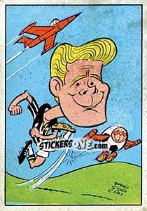 Figurina Haller - Calciatori 1968-1969 - Panini