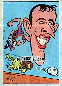 Sticker Pascutti - Calciatori 1968-1969 n. 309 - Panini