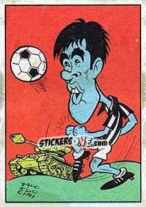 Sticker Salvadore - Calciatori 1968-1969 n. 316 - Panini