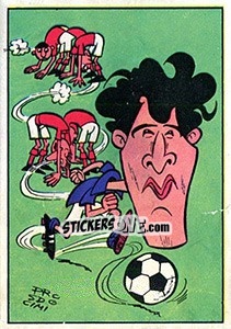 Sticker Sivori - Calciatori 1968-1969 n. 318 - Panini
