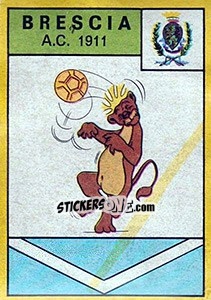 Sticker Scudetto - Calciatori 1968-1969 n. 322 - Panini