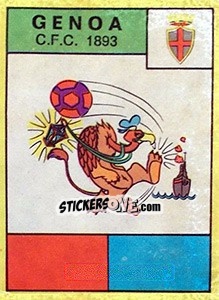 Sticker Scudetto - Calciatori 1968-1969 n. 328 - Panini