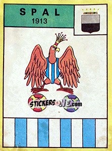 Sticker Scudetto - Calciatori 1968-1969 n. 339 - Panini