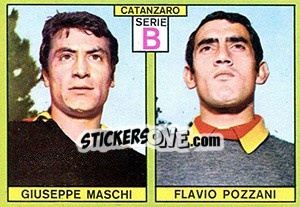 Sticker Maschi / Pozzani - Calciatori 1968-1969 - Panini