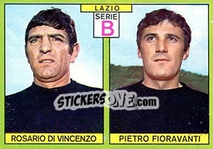 Figurina Di Vincenzo / Fioravanti - Calciatori 1968-1969 - Panini