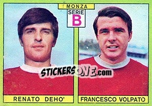 Sticker Deho / Volpato - Calciatori 1968-1969 n. 422 - Panini