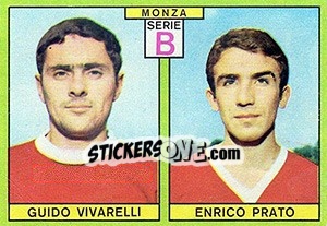 Sticker Vivarelli / Prato - Calciatori 1968-1969 n. 423 - Panini