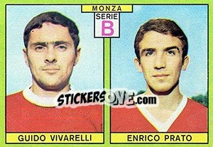 Cromo Vivarelli / Prato - Calciatori 1968-1969 - Panini