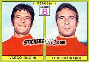 Figurina Dugini / Mainardi - Calciatori 1968-1969 - Panini