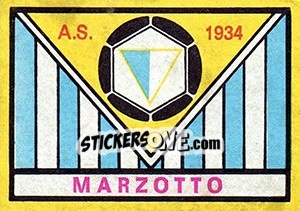 Sticker Scudetto Marzotto