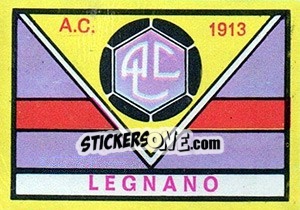 Figurina Scudetto Legnano - Calciatori 1968-1969 - Panini