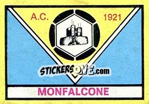 Sticker Scudetto Monfalcone - Calciatori 1968-1969 - Panini