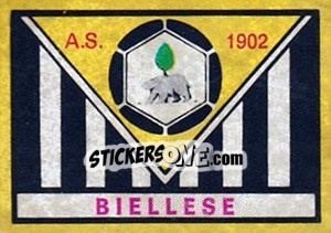 Sticker Scudetto Biellese - Calciatori 1968-1969 n. 468 - Panini