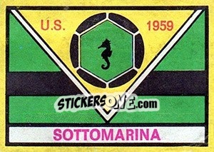 Sticker Scudetto Sottomarina - Calciatori 1968-1969 n. 478 - Panini