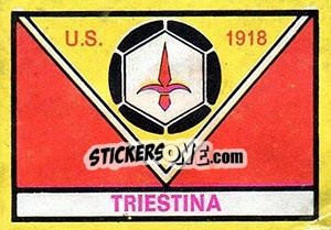 Cromo Scudetto Triestina