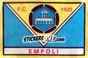 Sticker Scudetto Empoli - Calciatori 1968-1969 - Panini