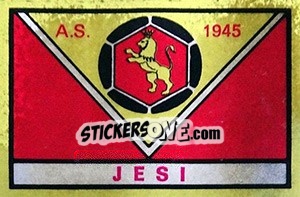 Sticker Scudetto Jesi - Calciatori 1968-1969 n. 486 - Panini