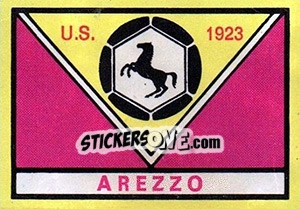 Sticker Scudetto Arezzo - Calciatori 1968-1969 n. 488 - Panini