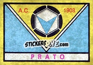 Sticker Scudetto Prato - Calciatori 1968-1969 - Panini