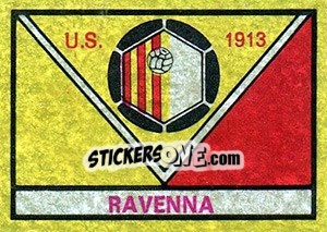 Figurina Scudetto Ravenna - Calciatori 1968-1969 - Panini