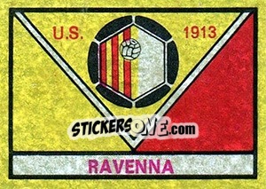 Sticker Scudetto Ravenna - Calciatori 1968-1969 n. 495 - Panini