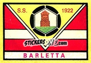 Figurina Scudetto Barletta