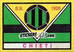 Sticker Scudetto Chieti - Calciatori 1968-1969 n. 509 - Panini