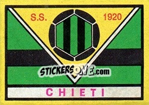 Figurina Scudetto Chieti