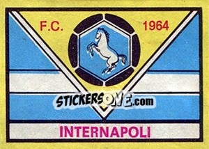 Figurina Scudetto Internapoli - Calciatori 1968-1969 - Panini