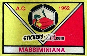Figurina Scudetto Massiminiana - Calciatori 1968-1969 - Panini