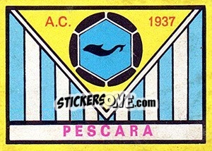 Sticker Scudetto Pescara - Calciatori 1968-1969 n. 516 - Panini