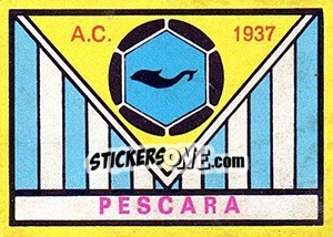 Sticker Scudetto Pescara