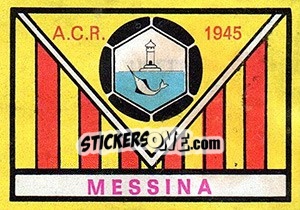 Sticker Scudetto Messina - Calciatori 1968-1969 n. 518 - Panini
