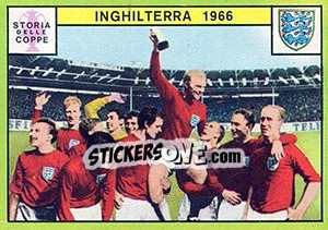 Sticker Inghilterra 1966 - Calciatori 1968-1969 n. 521 - Panini