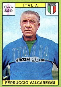 Sticker Valcareggi - Calciatori 1968-1969 - Panini