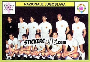 Sticker Nazionale Jugoslava - Calciatori 1968-1969 n. 527 - Panini