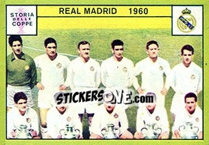 Figurina Real Madrid 1960 - Calciatori 1968-1969 - Panini