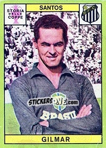 Sticker Gilmar - Calciatori 1968-1969 - Panini