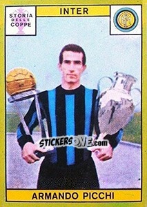 Figurina Picchi - Calciatori 1968-1969 - Panini