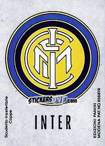 Cromo Scudetto Inter