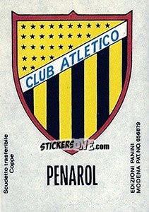 Sticker Scudetto Penarol - Calciatori 1968-1969 - Panini