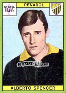 Figurina Spencer - Calciatori 1968-1969 - Panini