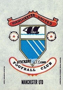 Sticker Scudetto Manchester United - Calciatori 1968-1969 n. 545 - Panini