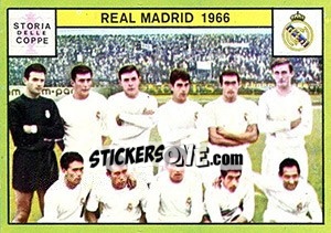 Sticker Real Madrid 1966 - Calciatori 1968-1969 - Panini