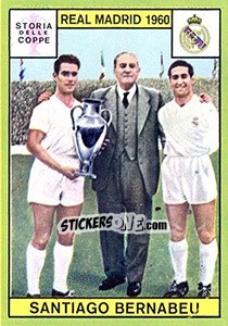 Cromo Santiago Bernabeu - Calciatori 1968-1969 - Panini