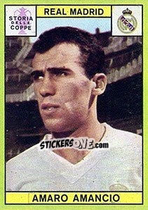 Sticker Amancio - Calciatori 1968-1969 n. 553 - Panini