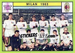 Sticker Milan 1963